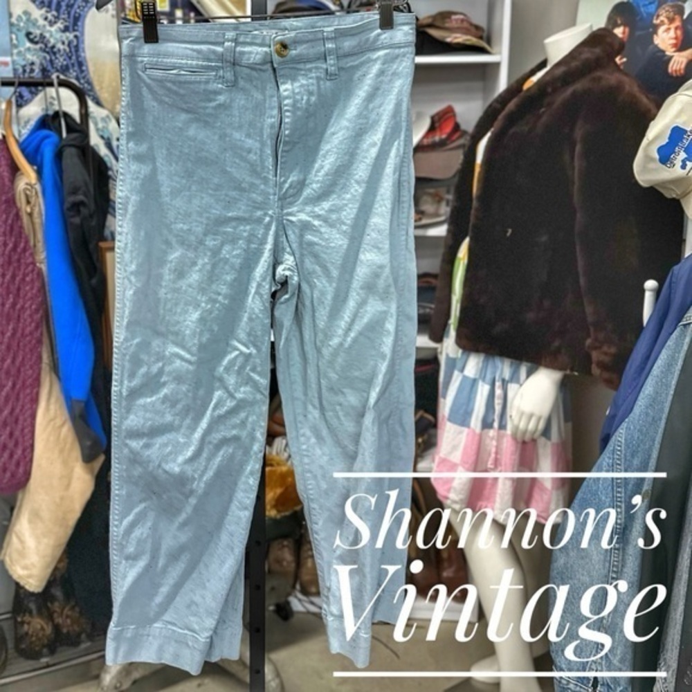 Madewell canvas sz 28 cropped pants A18